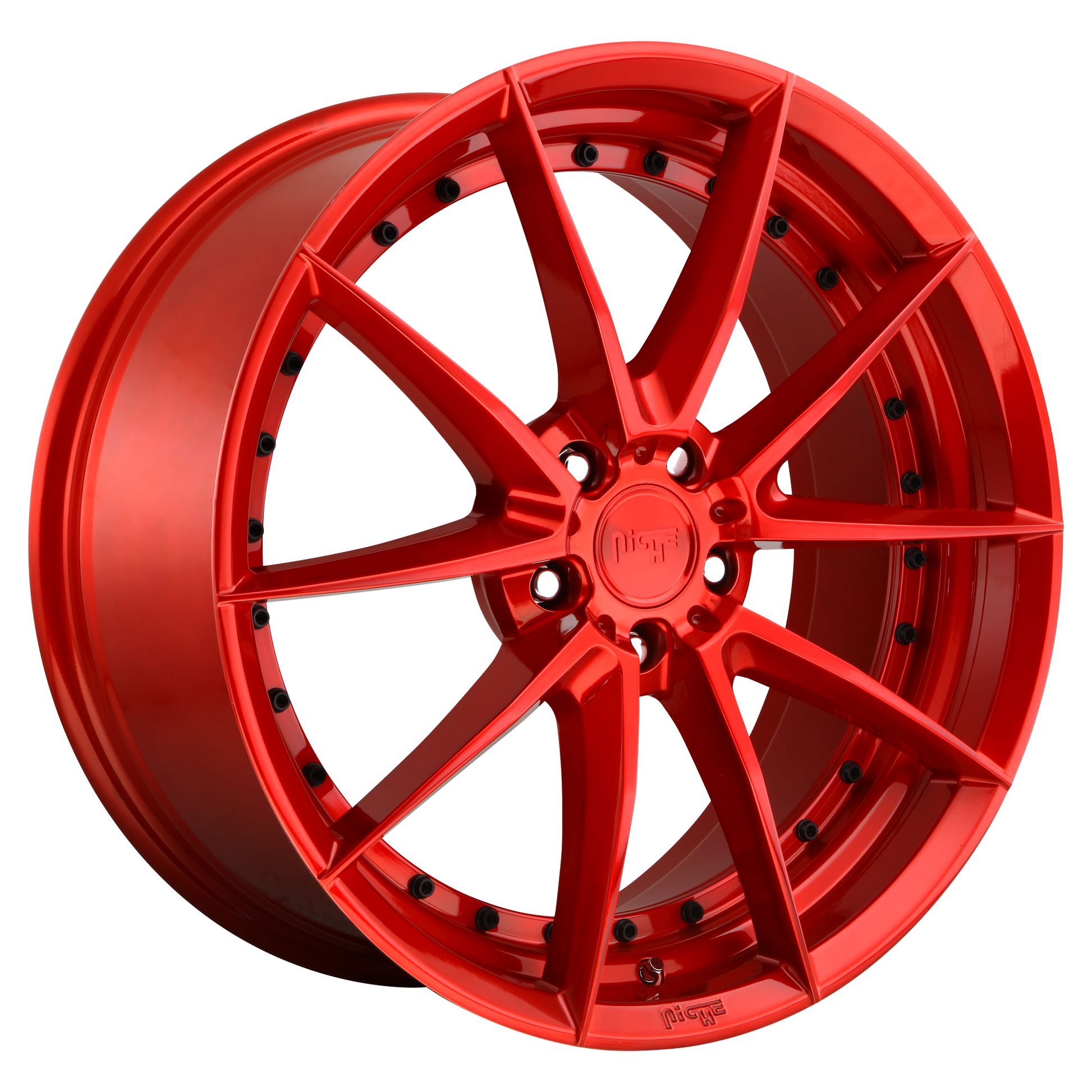 SECTOR 19x8.5 5x112.00 CANDY RED (42 mm) - Tires and Engine Performance