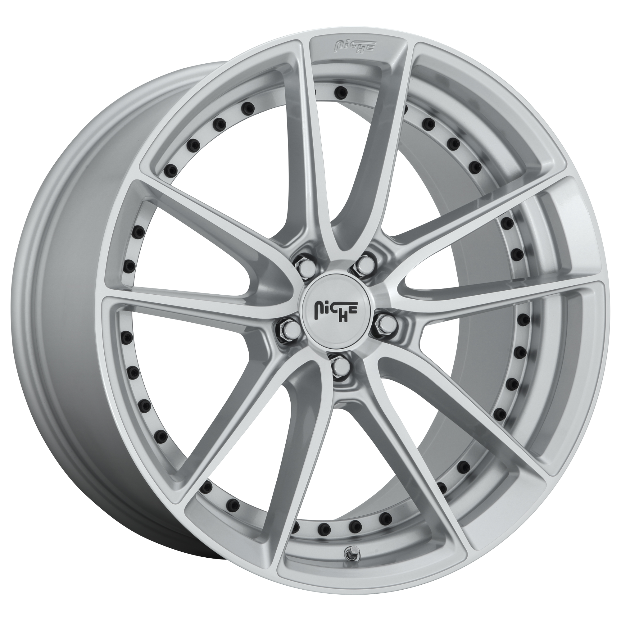 DFS 20x9 5x112.00 GLOSS SILVER MACHINED (38 mm) - Tires and Engine Performance