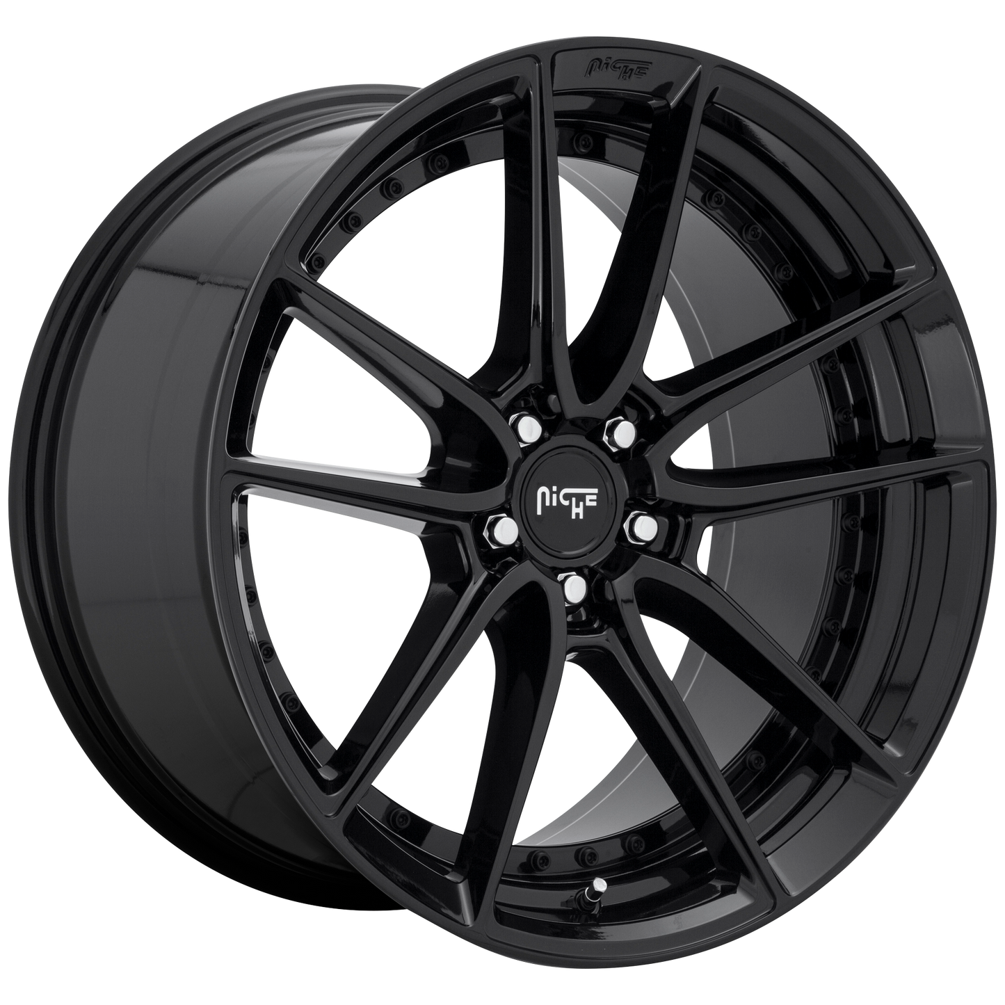 DFS 20x9 5x112.00 GLOSS BLACK (38 mm) - Tires and Engine Performance