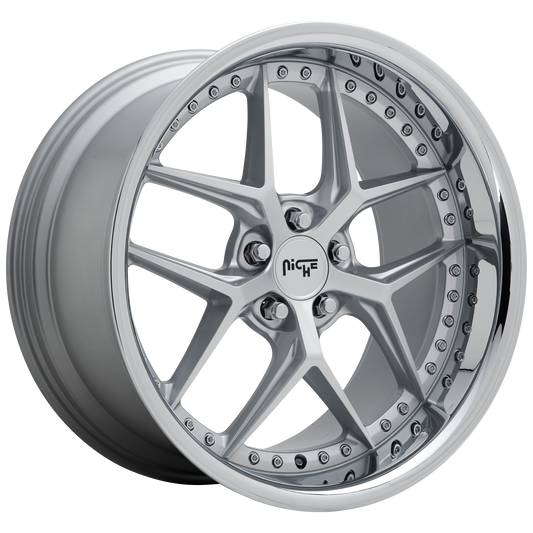 VICE 20x9 5x114.30 MATTE SILVER (35 mm) - Tires and Engine Performance