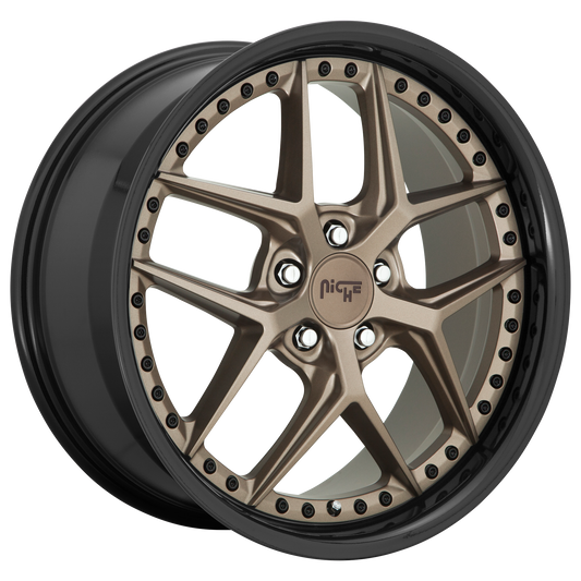 VICE 20x9 5x120.00 MATTE BRONZE BLACK BEAD RING (35 mm) - Tires and Engine Performance