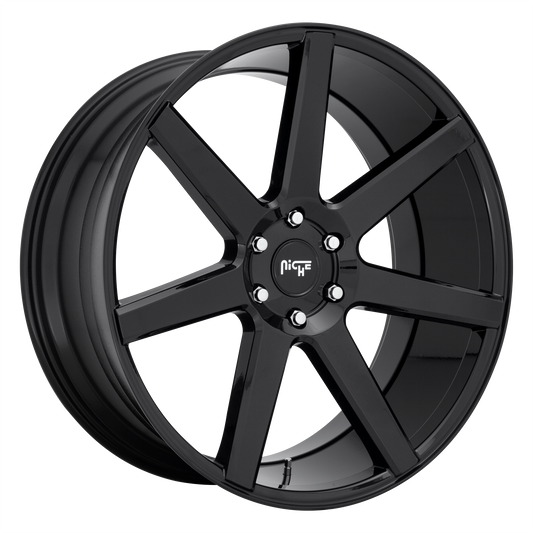 FUTURE 22x9.5 6x139.70 GLOSS BLACK (19 mm) - Tires and Engine Performance
