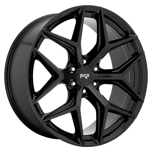 VICE SUV 20x9 6x114.30 GLOSS BLACK (30 mm) - Tires and Engine Performance
