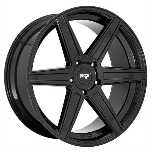 CARINA 22x9.5 5x150.00 GLOSS BLACK (30 mm) - Tires and Engine Performance