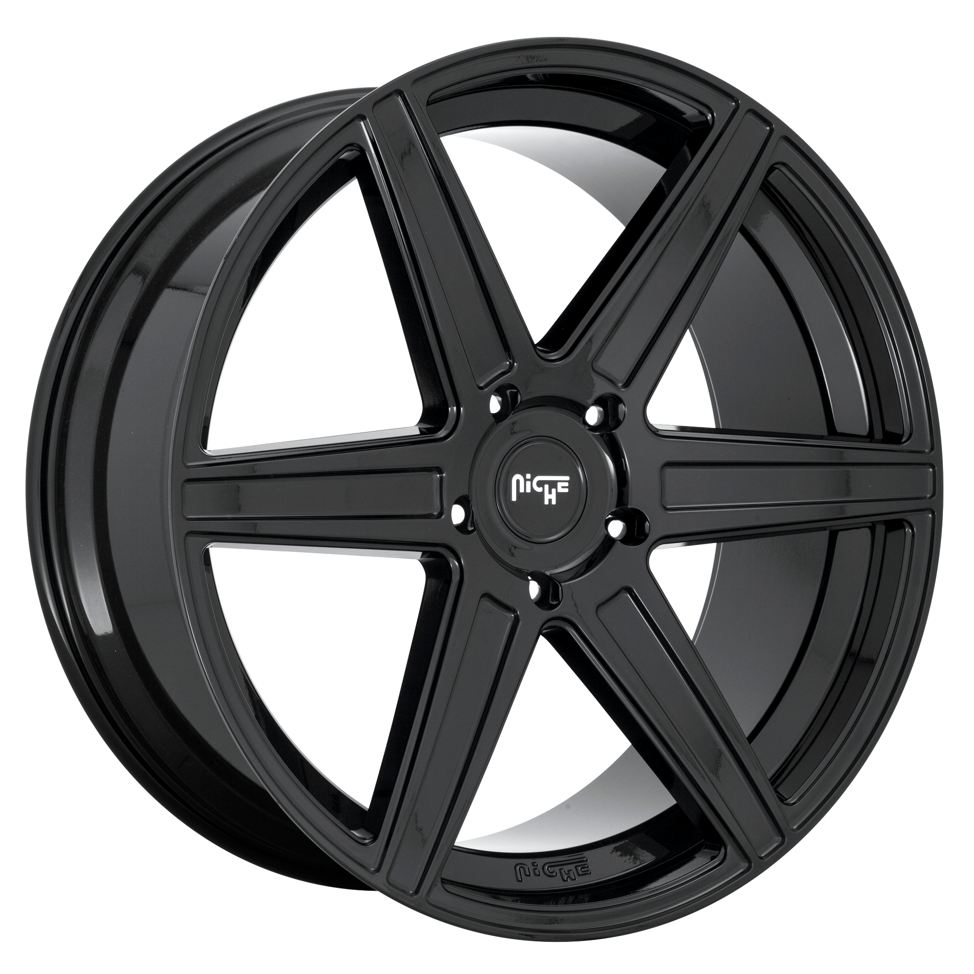 CARINA 24x10 6x135.00 GLOSS BLACK (30 mm) - Tires and Engine Performance