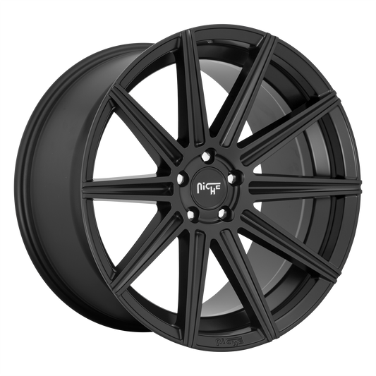 TIFOSI 20x9 5x112.00 MATTE BLACK (38 mm) - Tires and Engine Performance