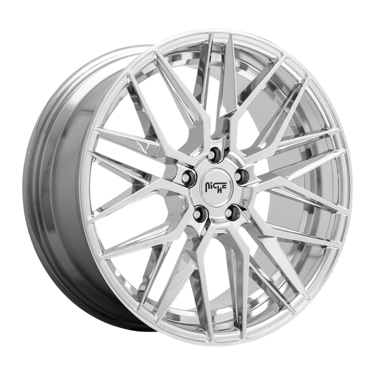 GAMMA 18x8 5x114.30 CHROME (40 mm) - Tires and Engine Performance
