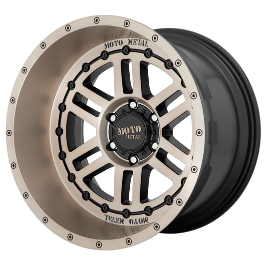DEEP SIX 20x10 6x135.00 SATIN BLACK W/ BRONZE TINT (-18 mm) - Tires and Engine Performance