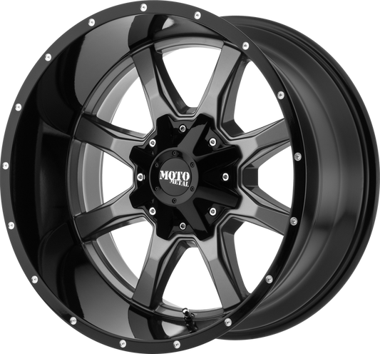 Moto Metal MO970 16x7 42 5x130 Gloss Black - Tires and Engine Performance