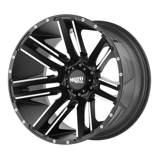 RAZOR 18x9 6x114.30 SATIN BLACK  MACHINED (18 mm) - Tires and Engine Performance