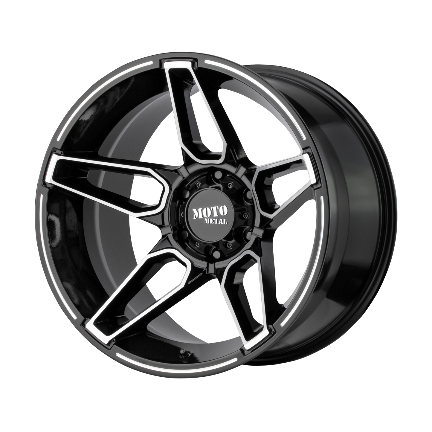 FANG 20x12 6x135.00 GLOSS BLACK MACHINED (-44 mm) - Tires and Engine Performance