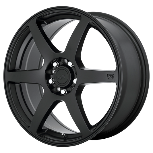 CS6 16x7 4x100.00/4x114.30 SATIN BLACK (40 mm) - Tires and Engine Performance
