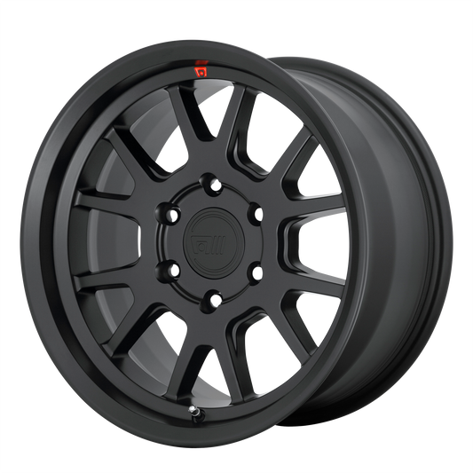 MT6 17x8.5 6x114.30 SATIN BLACK (18 mm) - Tires and Engine Performance