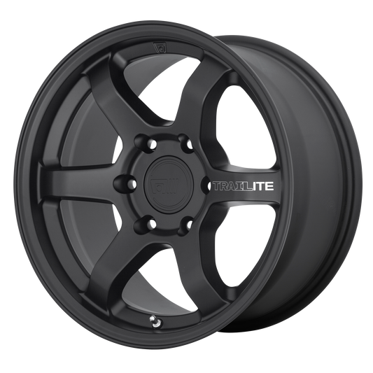 TRAILITE 17x8.5 6x135.00 SATIN BLACK (18 mm) - Tires and Engine Performance