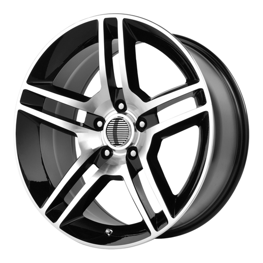 101C 18x10 5x114.30 GLOSS BLACK MACHINED (45 mm) - Tires and Engine Performance