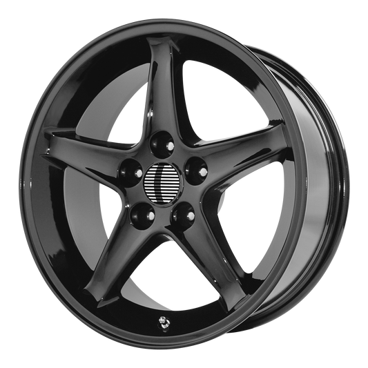 102C 17x9 5x114.30 GLOSS BLACK (24 mm) - Tires and Engine Performance