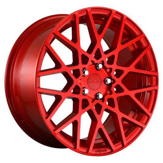 BLQ 19x8.5 5x112.00 CANDY RED (45 mm) - Tires and Engine Performance