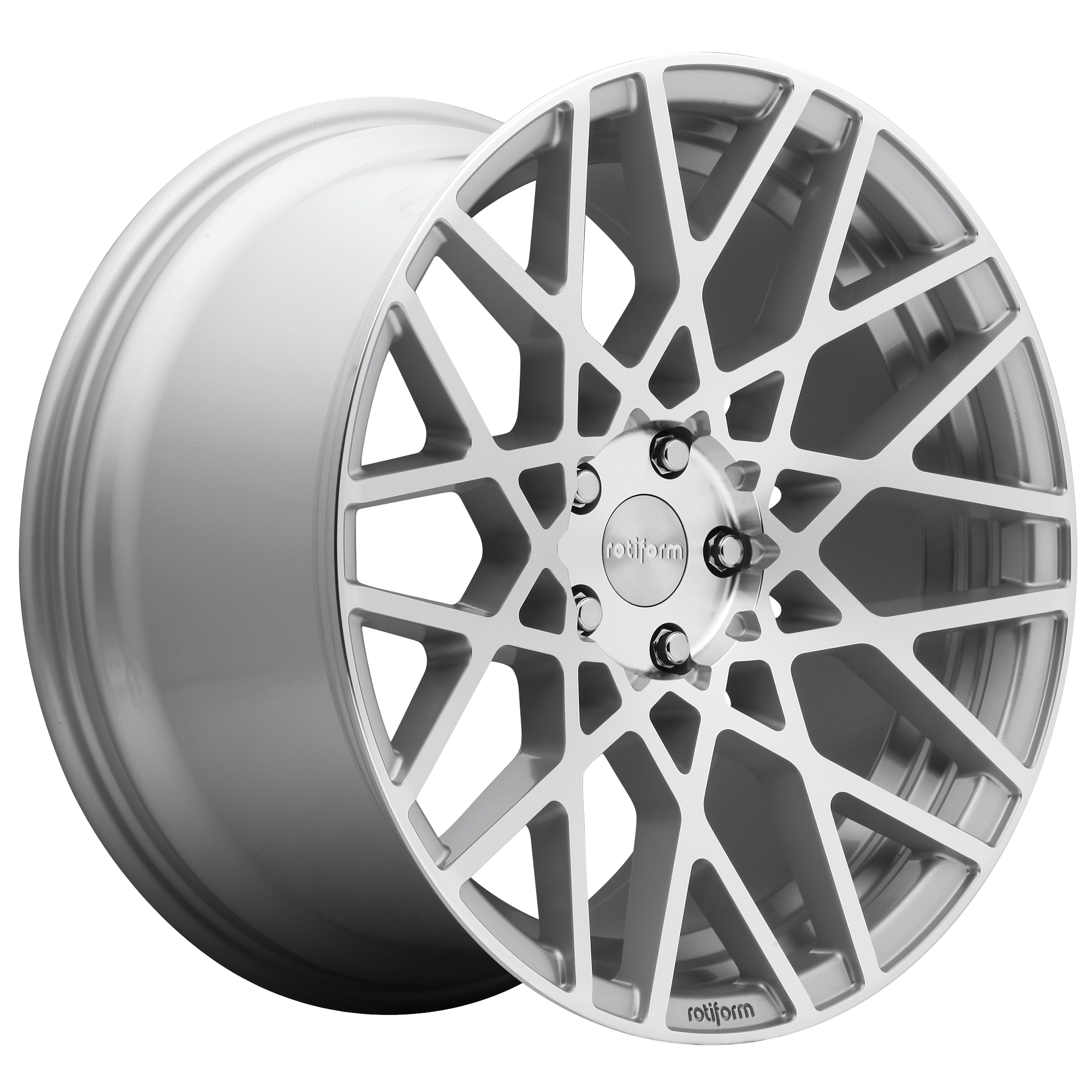 BLQ 19x8.5 5x114.30 GLOSS SILVER MACHINED (38 mm) - Tires and Engine Performance
