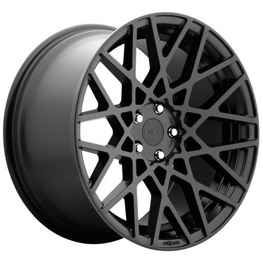 BLQ 18x8.5 5x114.30 MATTE BLACK (38 mm) - Tires and Engine Performance