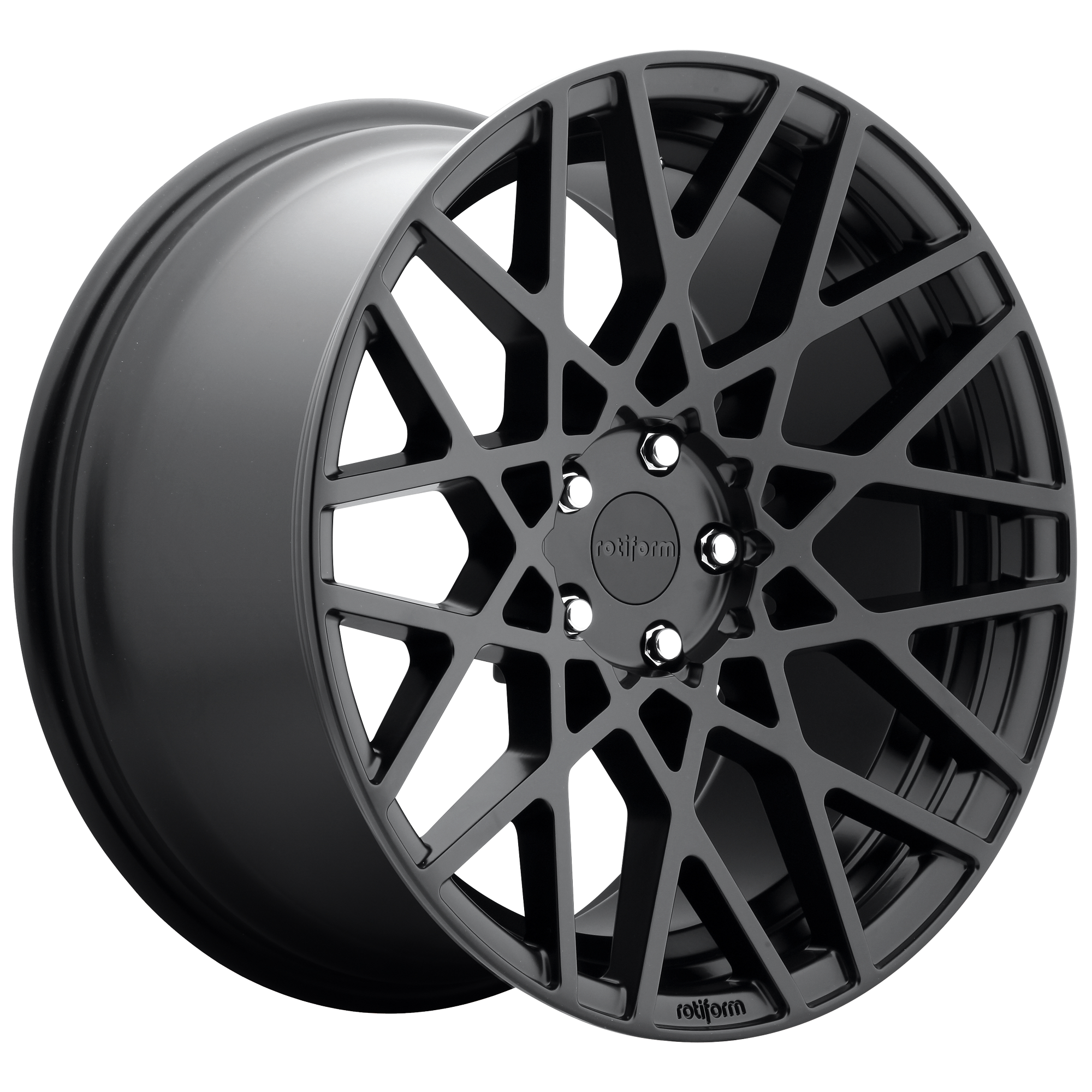 BLQ 18x8.5 5x112.00 MATTE BLACK (35 mm) - Tires and Engine Performance