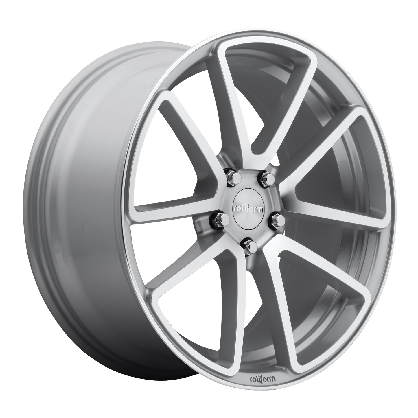 SPF 18x8.5 5x114.30 GLOSS SILVER MACHINED (45 mm) - Tires and Engine Performance