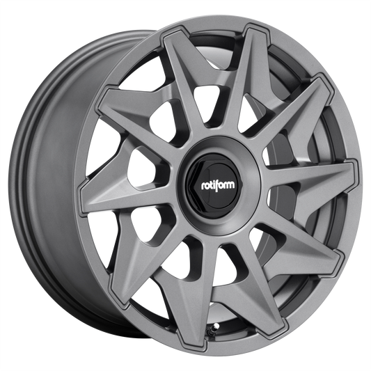 CVT 18x8.5 5x100.00/5x112.00 MATTE ANTHRACITE (35 mm) - Tires and Engine Performance