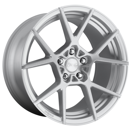 KPS 18x8.5 5x112.00 GLOSS SILVER BRUSHED (45 mm) - Tires and Engine Performance