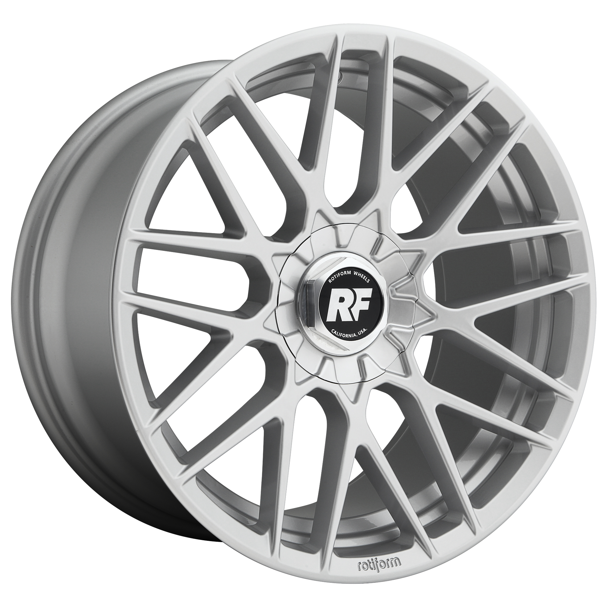 RSE 18x8.5 5x112.00/5x114.30 GLOSS SILVER (45 mm) - Tires and Engine Performance
