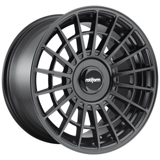 LAS-R 18x9.5 5x100.00/5x114.30 MATTE BLACK (25 mm) - Tires and Engine Performance