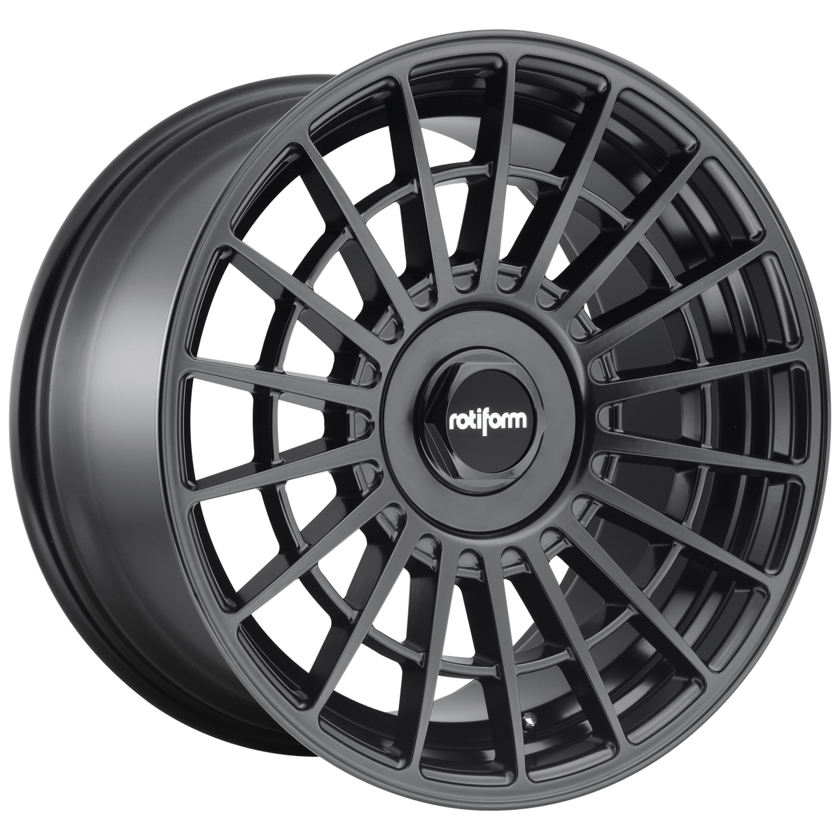 LAS-R 18x8.5 5x100.00/5x114.30 MATTE BLACK (35 mm) - Tires and Engine Performance
