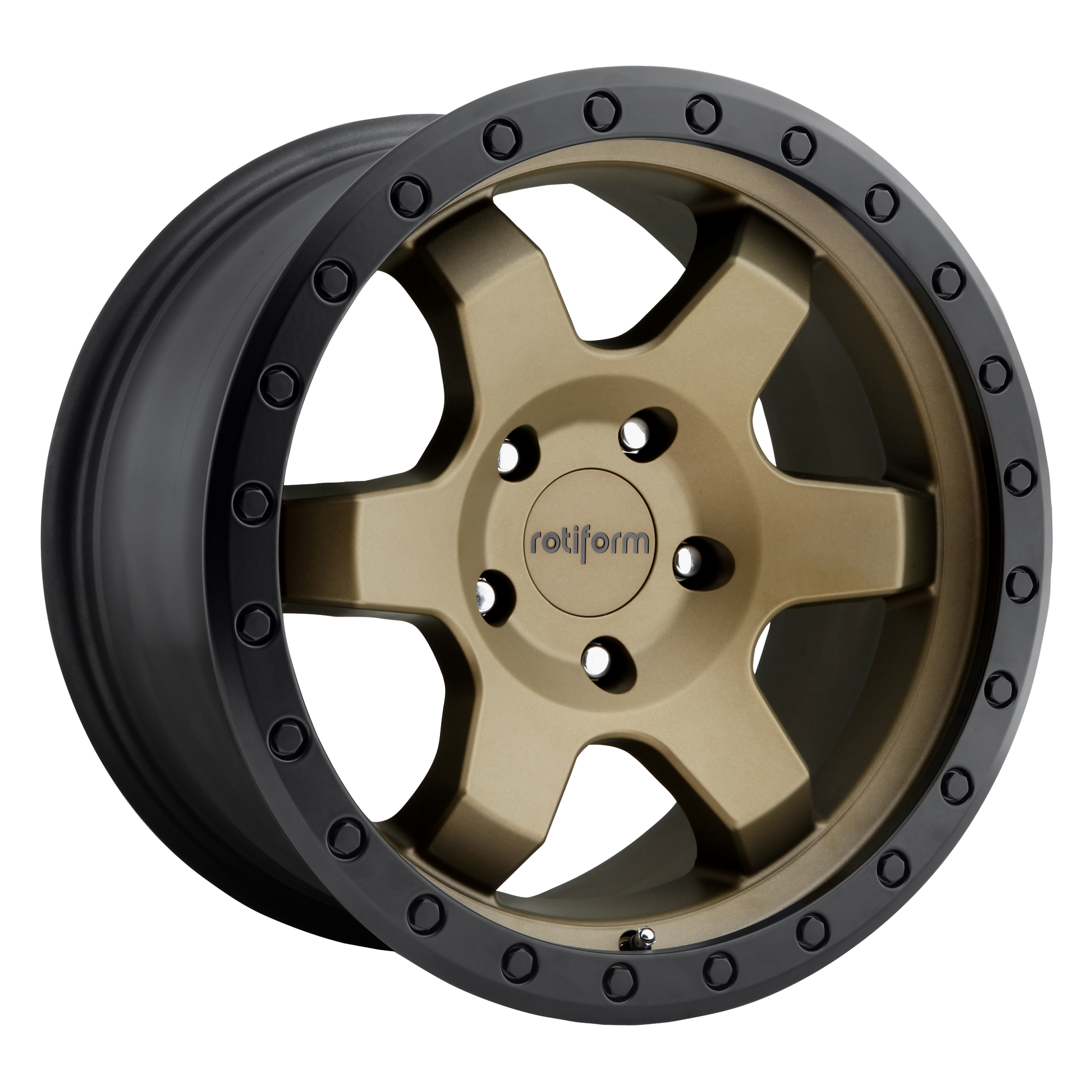 SIX 17x9 6x139.70 MATTE BRONZE BLACK BEAD RING (1 mm) - Tires and Engine Performance