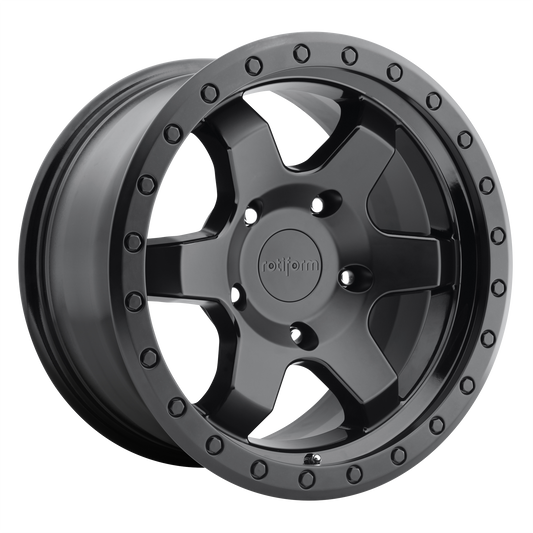 SIX 20x9 6x139.70 MATTE BLACK (1 mm) - Tires and Engine Performance