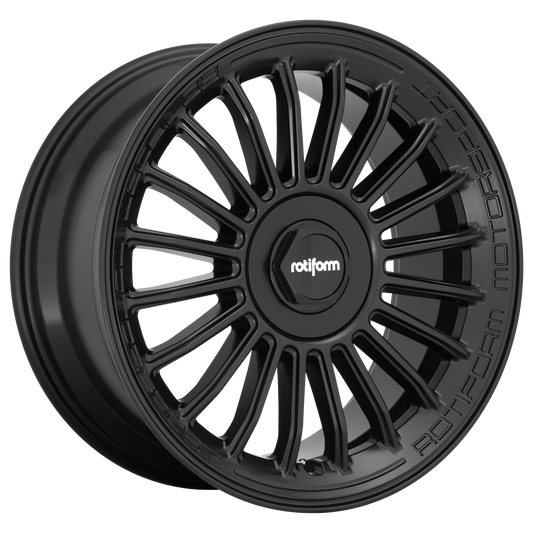 BUC-M 19x8.5 5x108.00/5x114.30 MATTE BLACK (45 mm) - Tires and Engine Performance