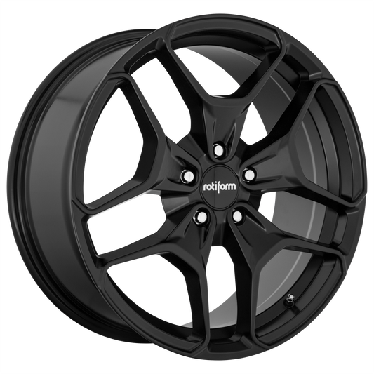 HUR 19x8.5 5x112.00 MATTE BLACK (45 mm) - Tires and Engine Performance