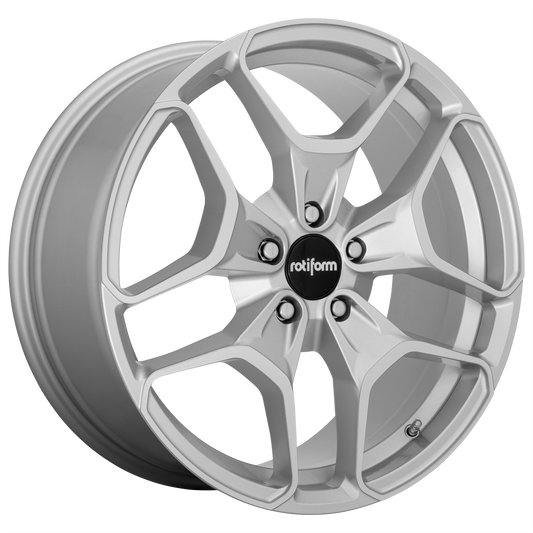HUR 19x8.5 5x112.00 MACHINED SILVER (45 mm) - Tires and Engine Performance