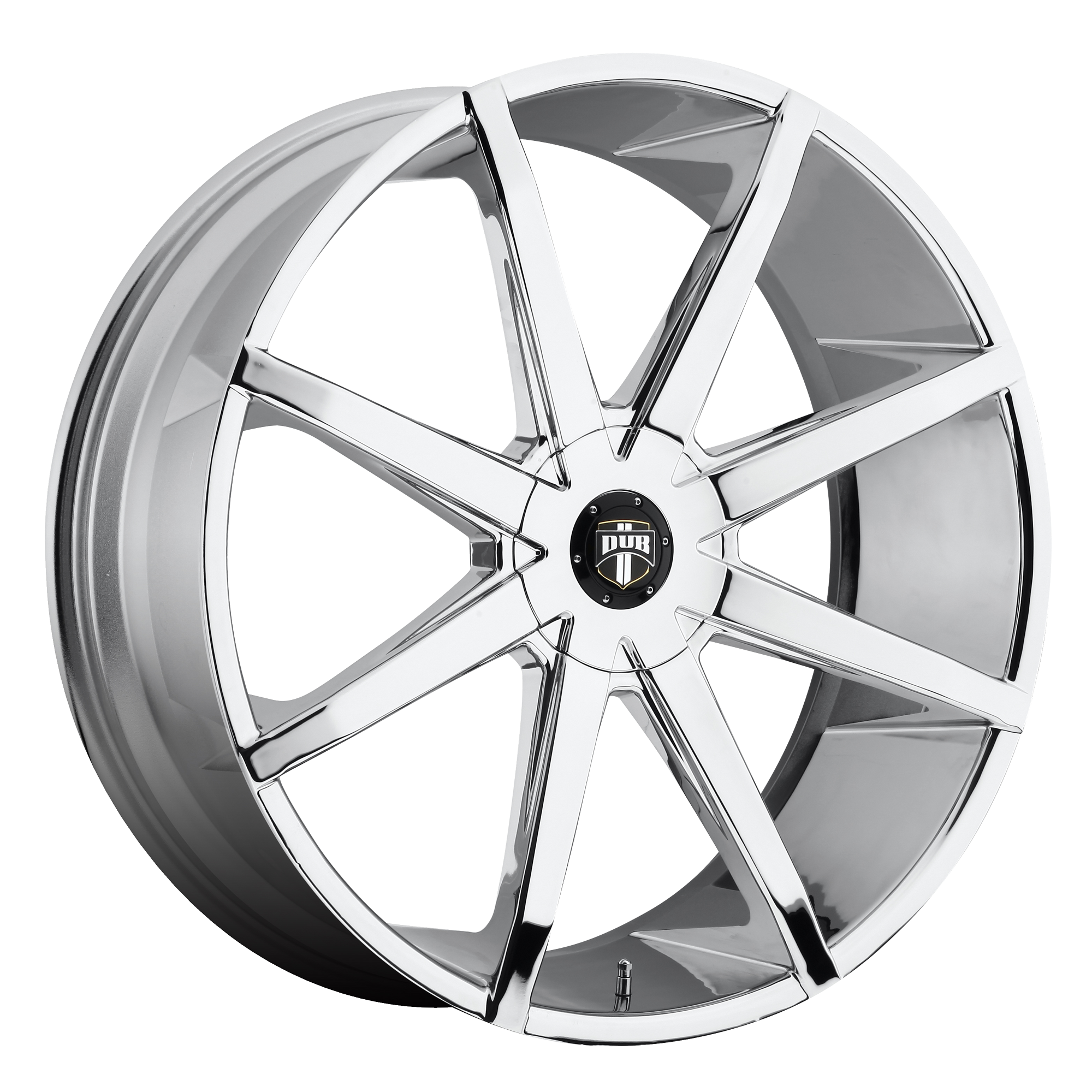 PUSH 24x9.5 6x135.00/6x139.70 CHROME PLATED (25 mm) - Tires and Engine Performance