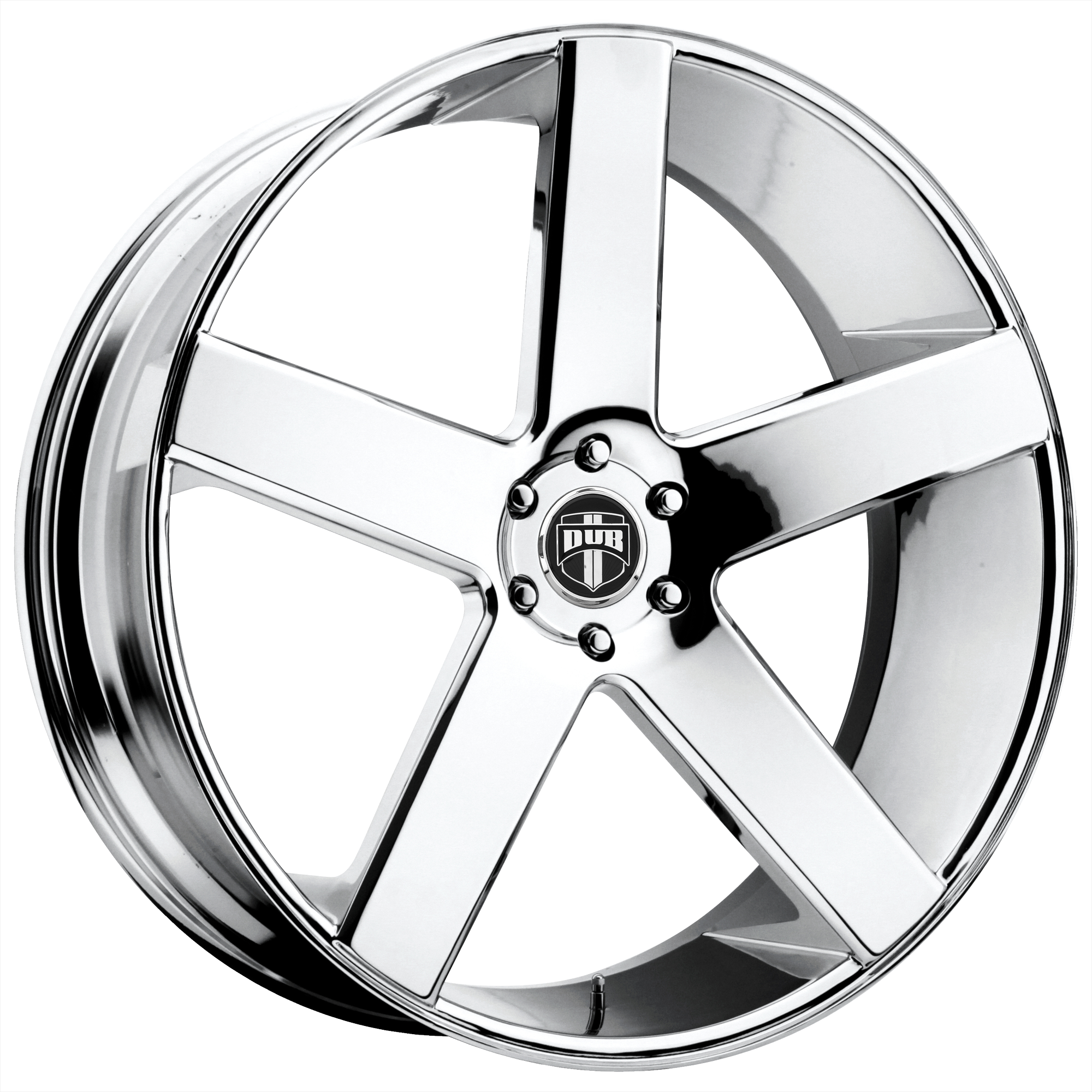 BALLER 24x10 5x127.00 CHROME PLATED (19 mm) - Tires and Engine Performance