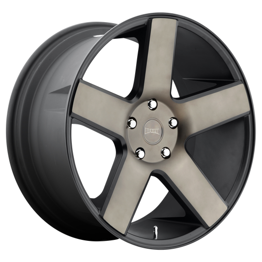 BALLER 20x9.5 6x139.70 MATTE BLACK DOUBLE DARK TINT (30 mm) - Tires and Engine Performance
