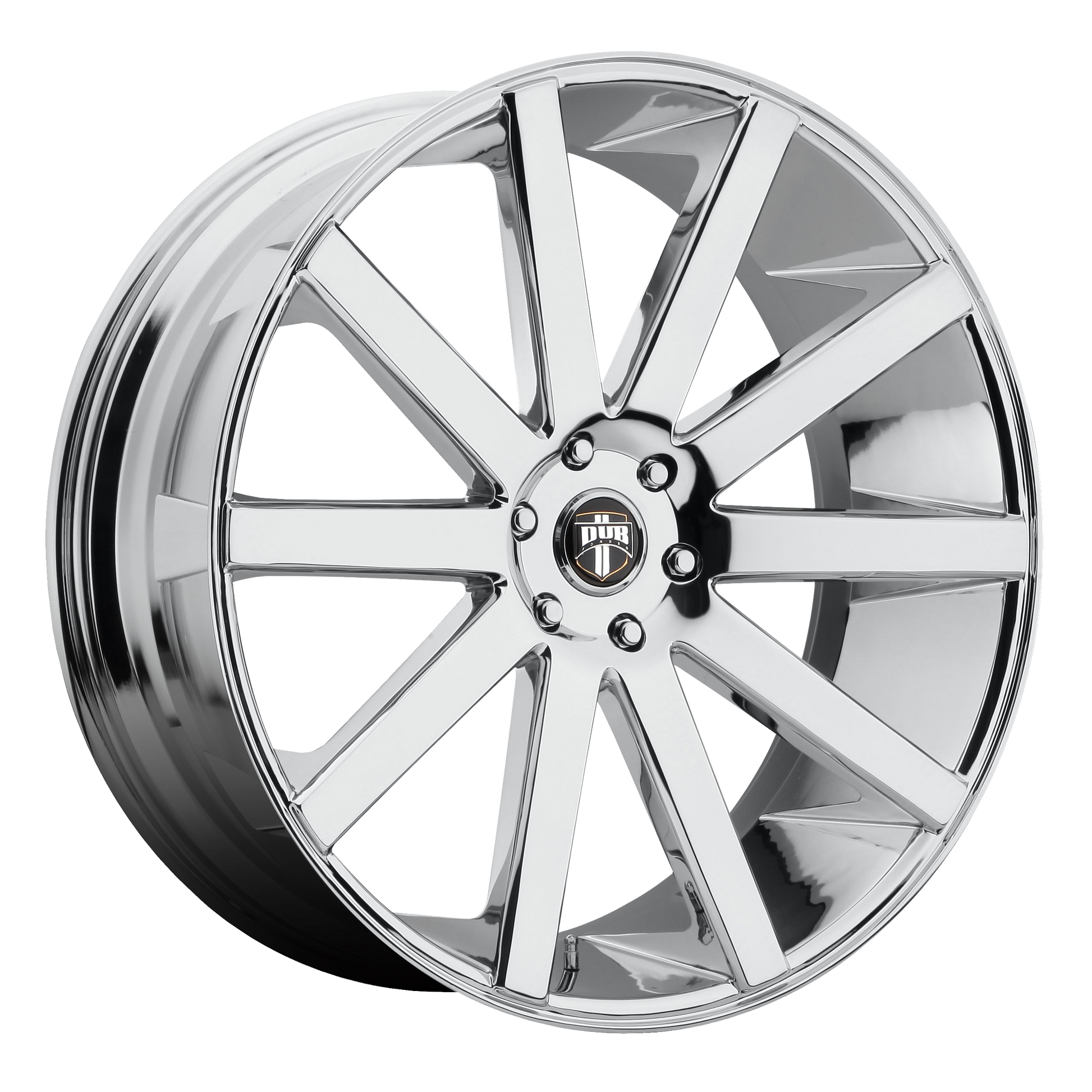 SHOT CALLA 22x9 5x120.00 CHROME PLATED (38 mm) - Tires and Engine Performance