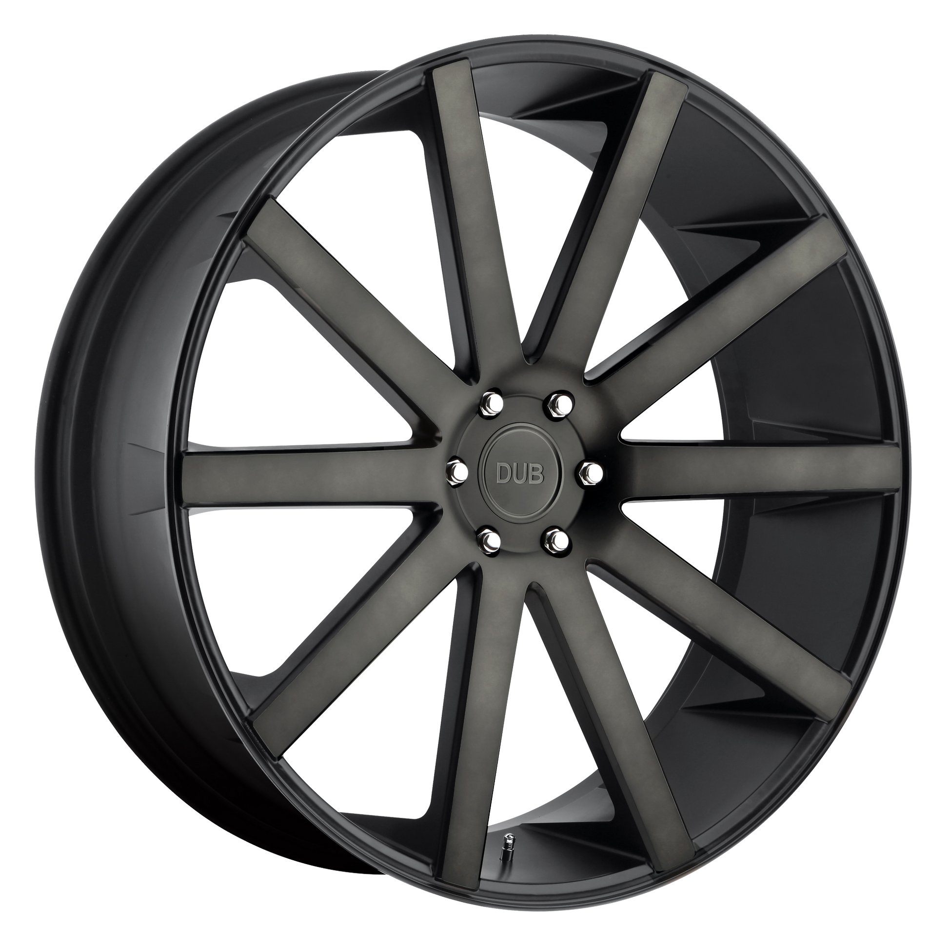 SHOT CALLA 22x10.5 5x127.00 MATTE BLACK DOUBLE DARK TINT (35 mm) - Tires and Engine Performance