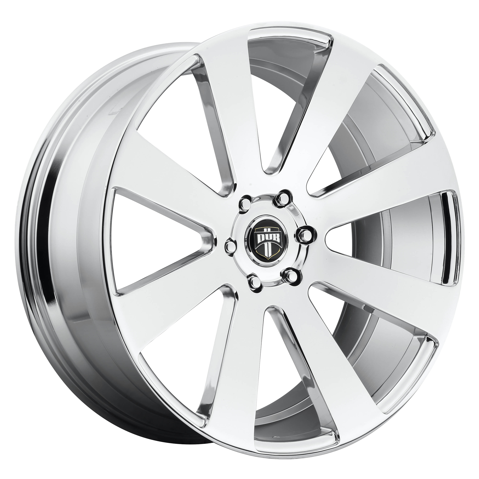 8-BALL 24x10 6x139.70 CHROME PLATED (20 mm) - Tires and Engine Performance