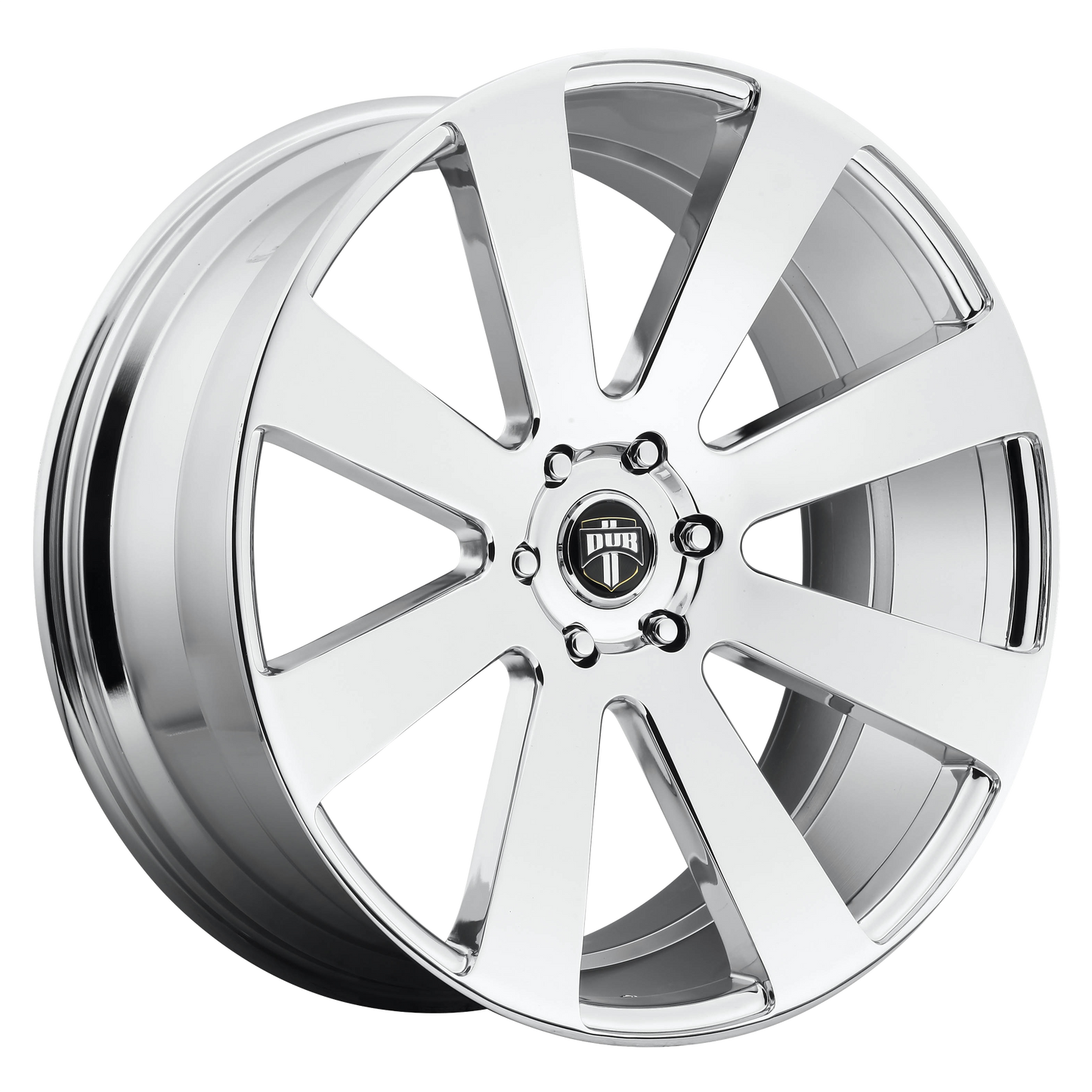 8-BALL 24x10 6x139.70 CHROME PLATED (20 mm) - Tires and Engine Performance