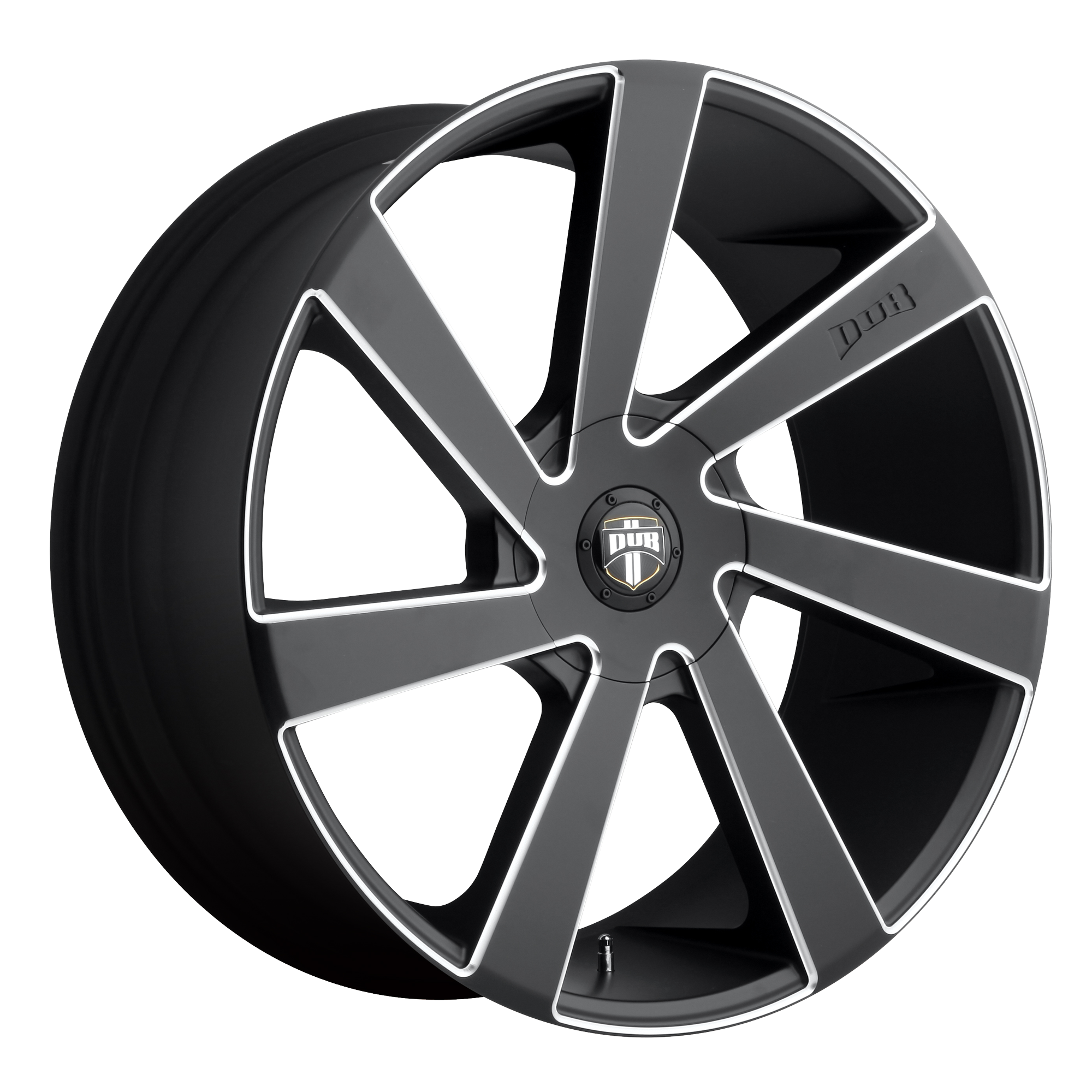 DIRECTA 22x9.5 6x135.00/6x139.70 MATTE BLACK MILLED (30 mm) - Tires and Engine Performance