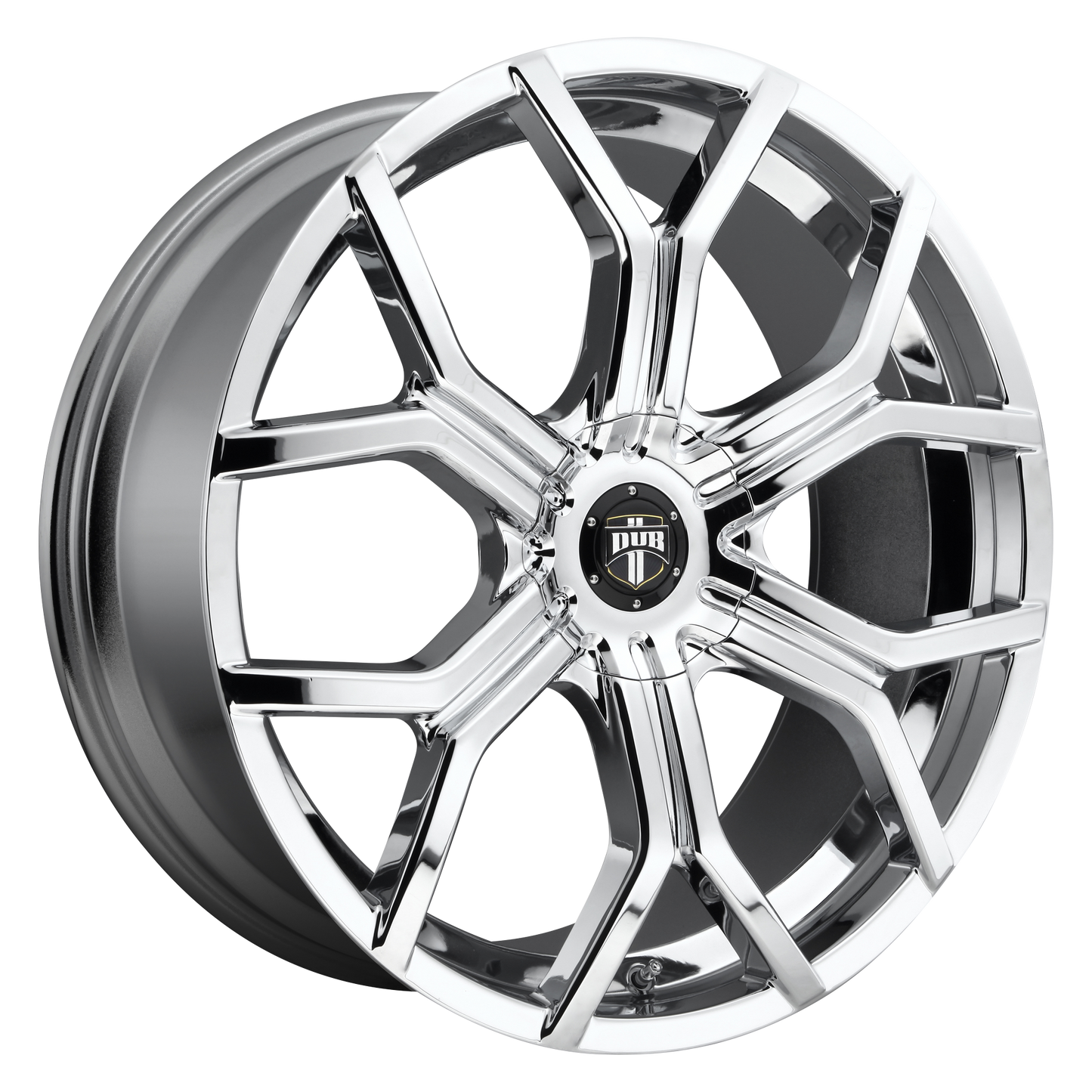 ROYALTY 22x9.5 6x135.00/6x139.70 CHROME PLATED (30 mm) - Tires and Engine Performance