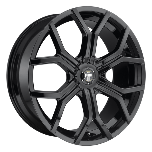 ROYALTY 22x9.5 6x135.00/6x139.70 GLOSS BLACK (30 mm) - Tires and Engine Performance