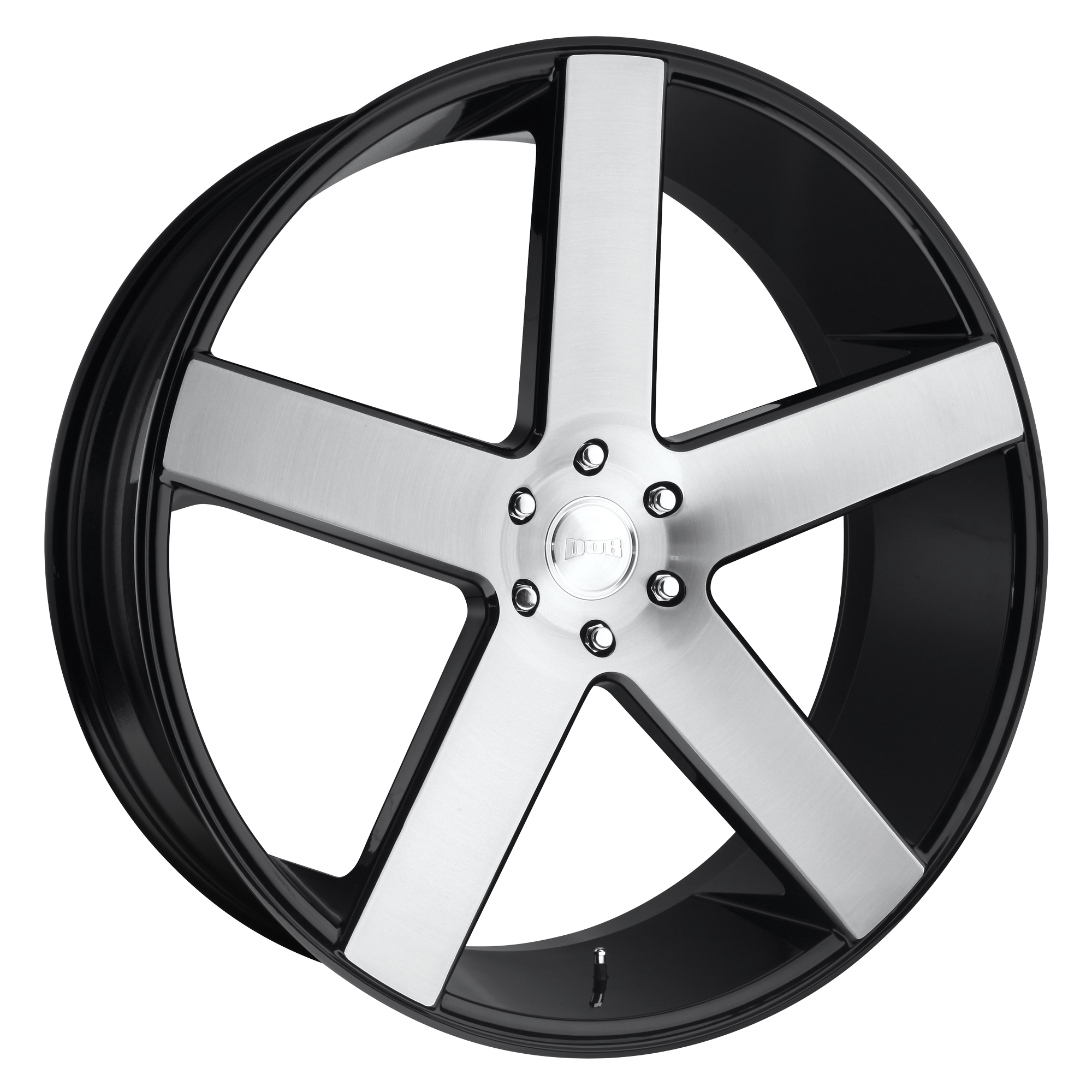 BALLER 22x9.5 6x139.70 GLOSS BLACK BRUSHED (19 mm) - Tires and Engine Performance