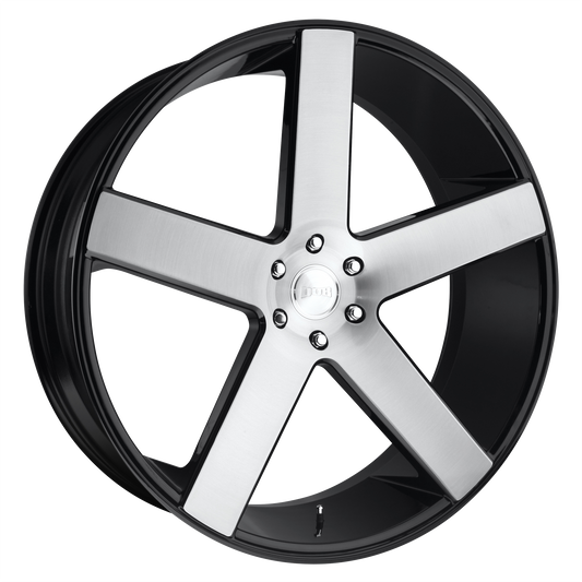 BALLER 24x10 6x139.70 GLOSS BLACK BRUSHED (30 mm) - Tires and Engine Performance