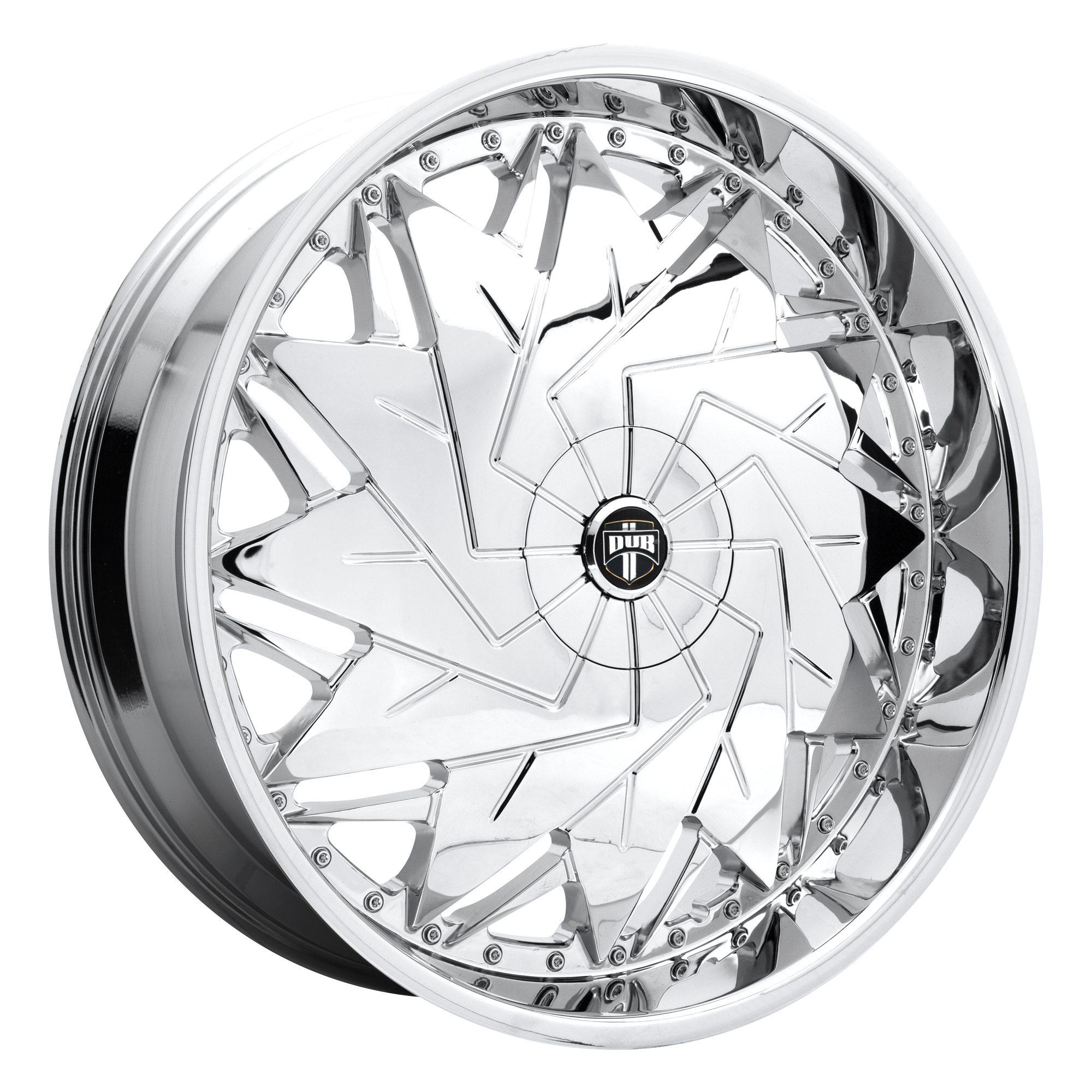 DAZR 26x10 5x120.65/5x127.00 CHROME PLATED (5 mm) - Tires and Engine Performance