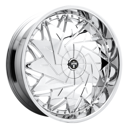 DAZR 26x9 5x120.65/5x127.00 CHROME PLATED (1 mm) - Tires and Engine Performance