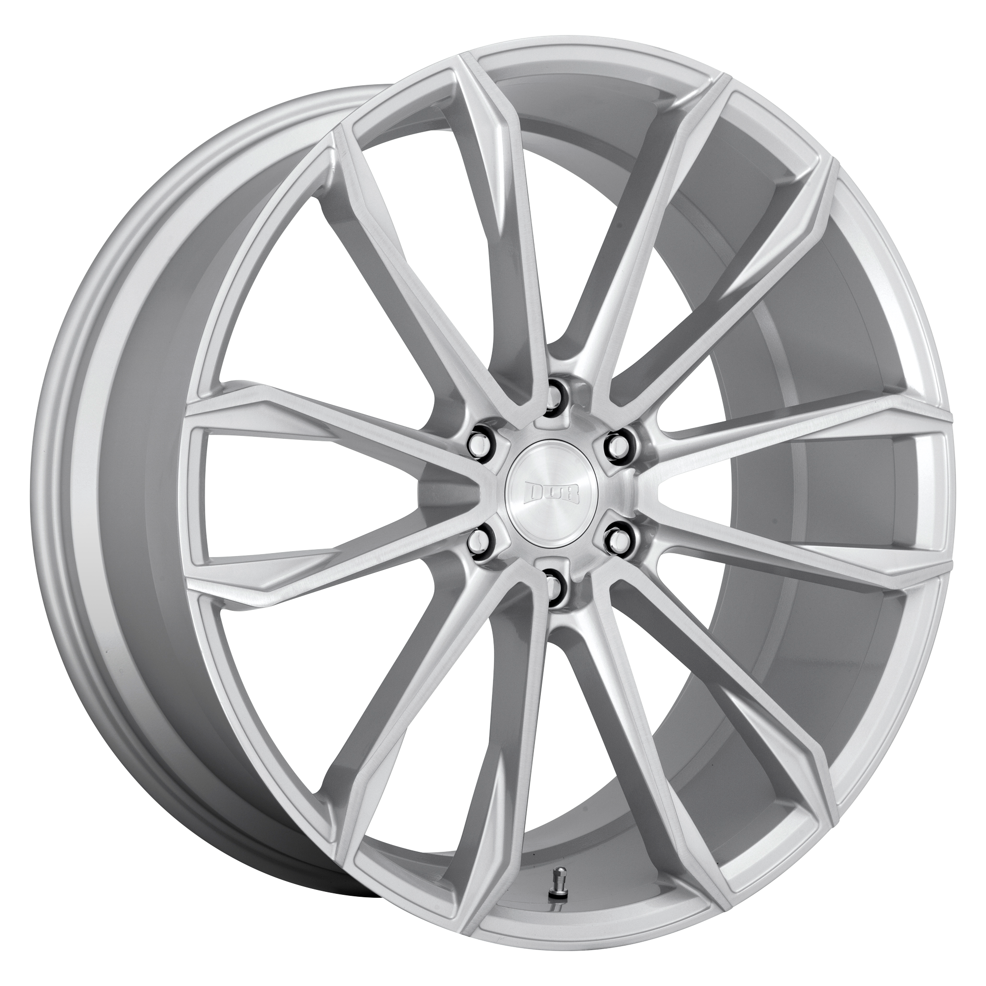 CLOUT 24x10 6x139.70 GLOSS SILVER BRUSHED (30 mm) - Tires and Engine Performance